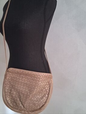Vintage Intrecciato Lambskin DOMINA FOR HOLT RENFREW Crossbody Bag GUC